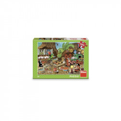 Puzzle 100 db - Kisvakond a konyhában 100-499 darabos puzzle Dino