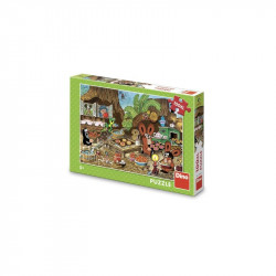 Puzzle 100 db - Kisvakond a konyhában 100-499 darabos puzzle Dino