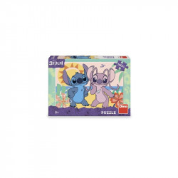 Puzzle 100 db - Stitch a strandon 100-499 darabos puzzle Dino