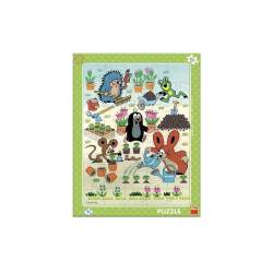 Puzzle 40 db - Kisvakond a kertész 1-99 darabos puzzle Dino