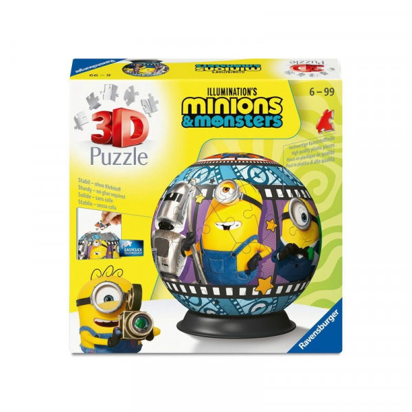 Puzzle 3D 72 db - Minyonok 3