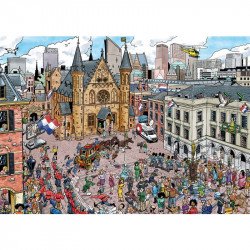 Puzzle 1000 db - Hága 1000-2999 darabos puzzle Ravensburger