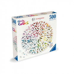 Puzzle 500 db kör - Madarak