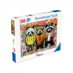 Puzzle 500 db - Szőrös haverok