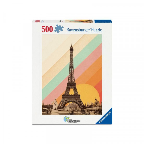 Puzzle 500 db - Párizsi szivárvány