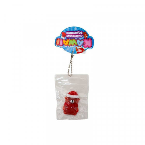 Squishy karácsonyi figurák meglepetés zacskóban 4cm