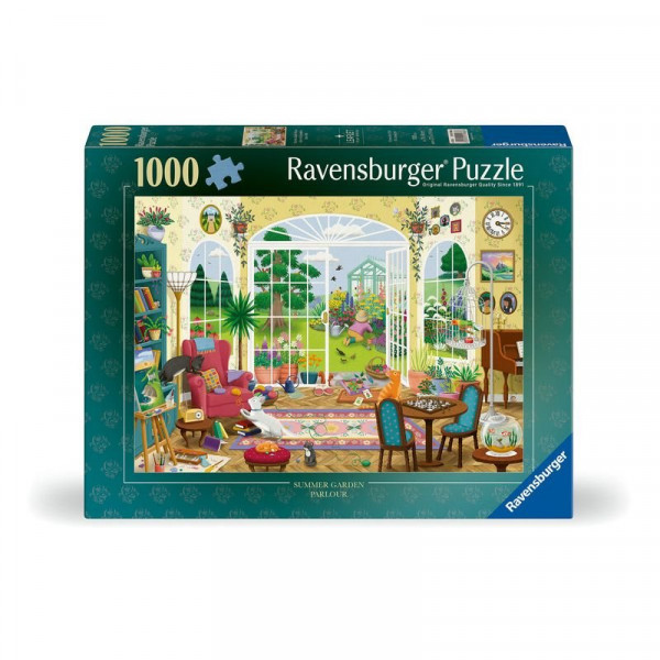 Puzzle 1000 db - Nyári kerti szalon