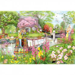 Puzzle 1000 db - Parti kávézó