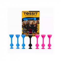 Tossit Starter Pack Pink Blue Ügyességi társasjáték