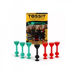 Tossit Starter Pack Red Cyan Ügyességi társasjáték