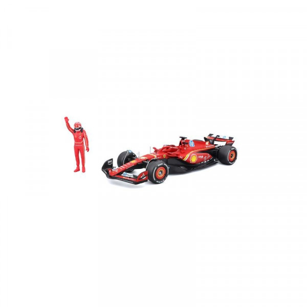 Bburago 1/24 F1 versenyautó - Ferrari SF24  Leclerc
