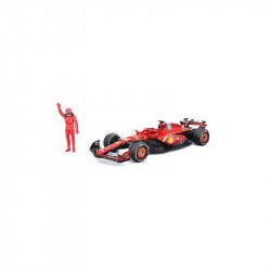 Bburago 1/24 F1 versenyautó - Ferrari SF24  Leclerc Autó, jármű Bburago