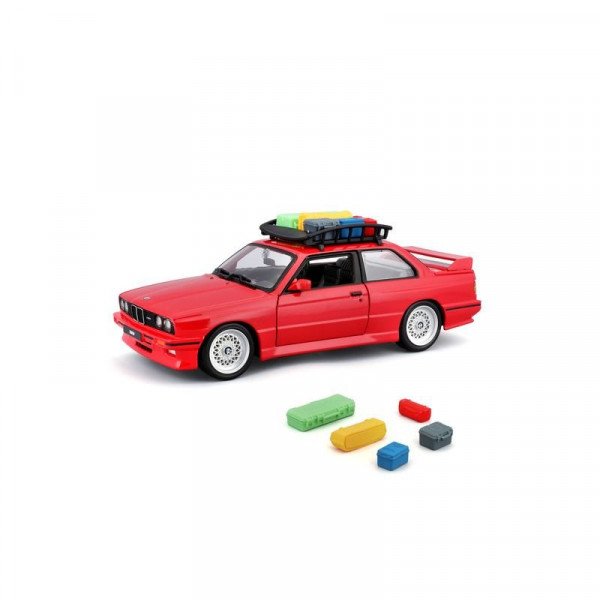 Bburago 1/24 BMW 3 M3 tetőcsomagtartóval