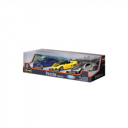 Bburago 1/43 Porsche kollekció 3 db/csomag