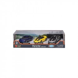 Bburago 1/43 Porsche kollekció 3 db/csomag Autó, jármű Bburago
