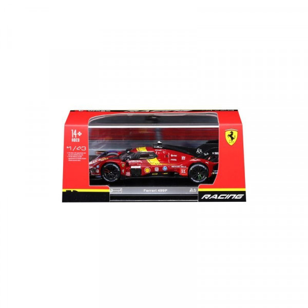 Bburago 1/43 Leman versenyautó - Ferrari 499P #51