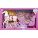 Barbie Diótörő - havas szán készlet paripával