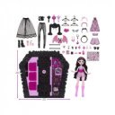 Monster high rémtrendi öltöző Draculaura babával