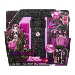 Monster high rémtrendi öltöző Draculaura babával Baba, babakocsi Mattel