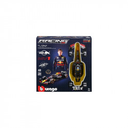 Bburago 1/24 F1 KIT versenyautó pilótával - Red Bull/Verstappen Autó, jármű Bburago