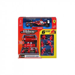 Bburago 1/43 F1 versenyautó - Ferrari SF-25 Pit/Hamilton Autó, jármű Bburago