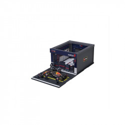 Bburago 1/43 F1 versenyautó - Red Bull RB21 Pit/Verstappen