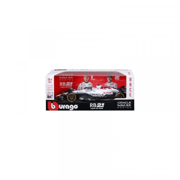 Bburago 1/18 F1 versenyautó - Oracle Red Bull Racing RB21/Verstappen