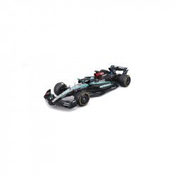 Bburago 1/24 F1 versenyautó - MB AMG W15 E Performance/Russel sisakkal Autó, jármű Bburago