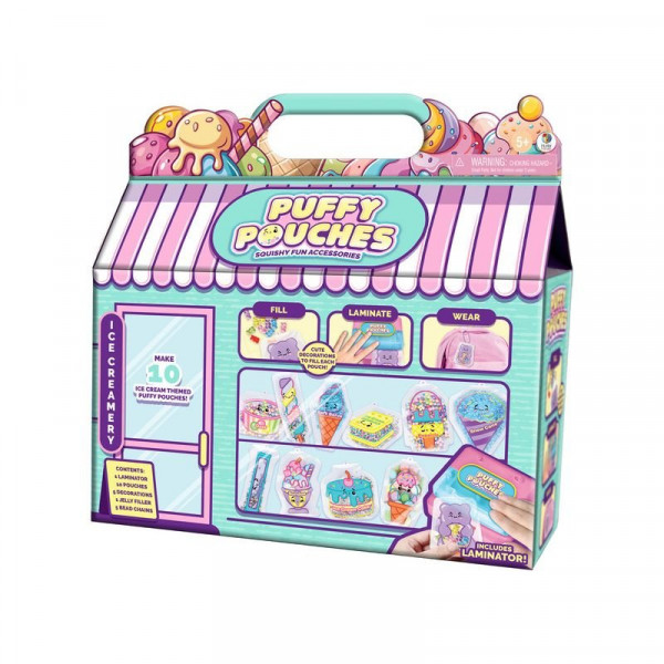 Puffy Pouches Pufi charm design szett fagyizó