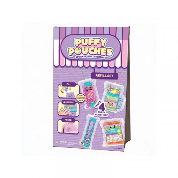 Puffy Pouches Pufi charm design szett utántöltő