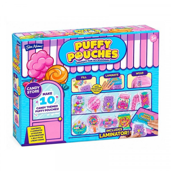 Puffy Pouches Pufi charm design szett édességek