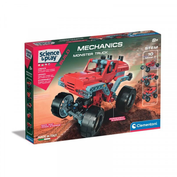 Clementoni Mechanics építőjáték Monster Truck