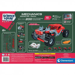 Clementoni Mechanics építőjáték Monster Truck