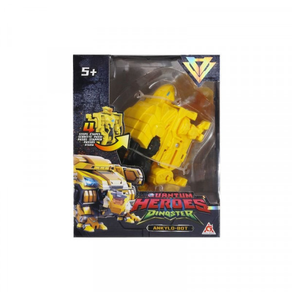 Dinoster Átalakítható Robotfigura Delby 12cm