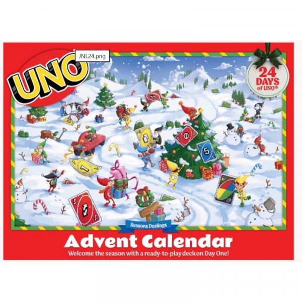 UNO adventi naptár