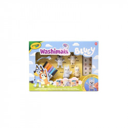 Crayola Washimals matrica kérszlet Bluey