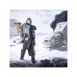 Star Wars Black Series Mandalóri És Grogu Figura