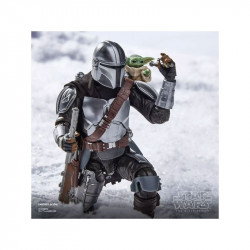 Star Wars Black Series Mandalóri És Grogu Figura