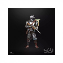 Star Wars Black Series Mandalóri És Grogu Figura