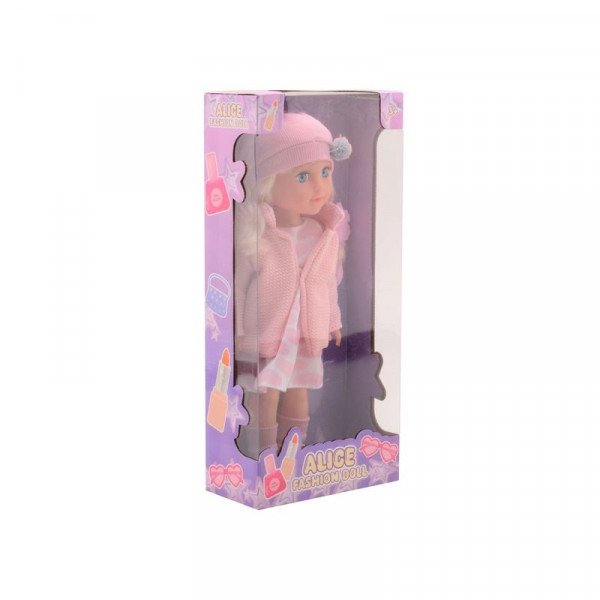 Divatbaba dobozban 35cm 2 féle