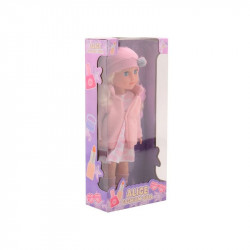 Divatbaba dobozban 35cm 2 féle Baba, babakocsi Nincs