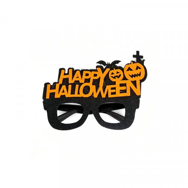 Halloweeni Happy Halloween szemüveg