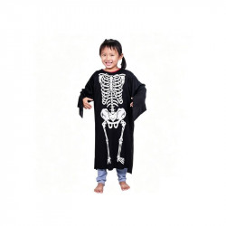 Halloweeni csontvázas gyerekruha 80cm