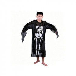 Halloweeni csontvázas gyerekruha 100cm Jelmez Nincs