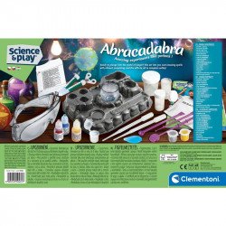 Abracadabra, a mágikus vegyészműhely Kreatív készlet Clementoni