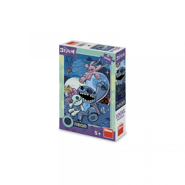Puzzle 100 db - Stitch neon