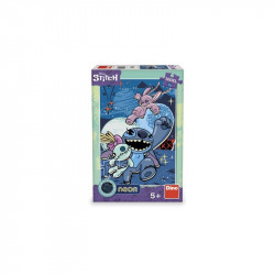Puzzle 100 db - Stitch neon