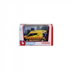 Bburago 1/50 Magyar Mentőautó - MB sprinter Autó, jármű Bburago