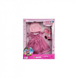 Babaruha napszemüveggel és cipővel 38 cm-es babához Baba, babakocsi Nincs