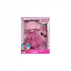 Babaruha napszemüveggel és cipővel 38 cm-es babához Baba, babakocsi Nincs